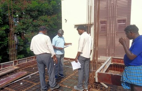 First floor roof Steel checking Shanker (4)